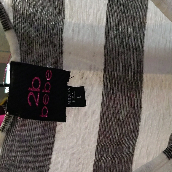 Short striped dress - Picture 2 of 2